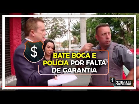 BATE BOCA E POL&Iacute;CIA POR FALTA DE GARANTIA