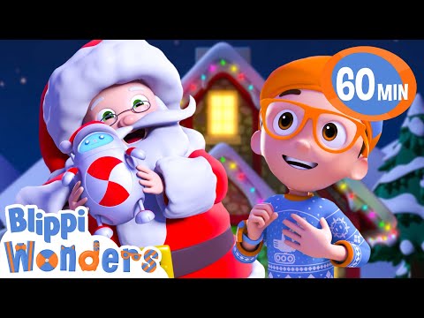 Blippi Saves Christmas | Christmas Songs for Kids | Blippi Wonders