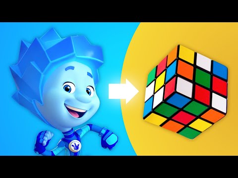 Nolik's Cube: Solving the Unsolvable | The Fixies | Animation for Kids