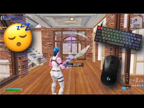 Fortnite ASMR Keyboard Sounds 😴 Zone Wars Fortnite 🏢