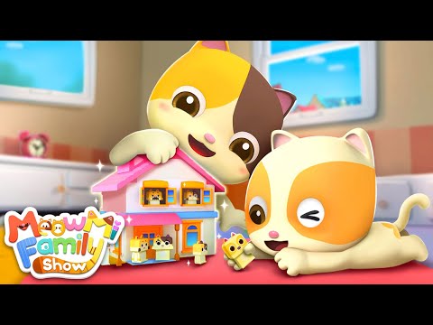 My Family Song | Finger Family Song | Funny Kids Song | Kids Cartoon | MeowMi Family Show