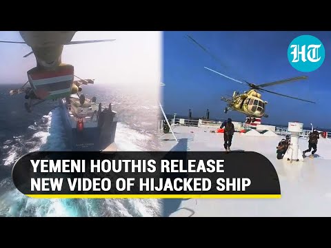 Houthis Release New Video Of Hijacked 'Israeli' Ship; Pledge More Attacks On Israel Amid Gaza War