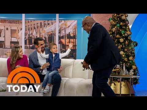 Toddler obsessed with Al Roker gets to meet him in Studio 1A