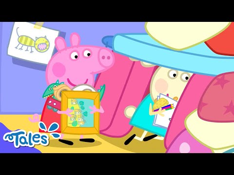 Peppa Pig in Hindi | तकिए का महल | Hindi Cartoons for Kids