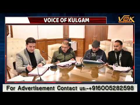 *DC Kulgam reviews progress of developmental works of R&amp;B Sector*