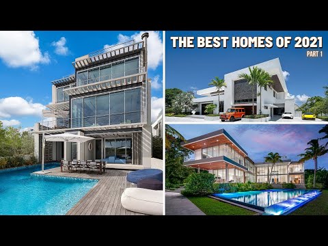 4 HOURS of LUXURY HOMES! The Best Homes of 2021 (part 1)