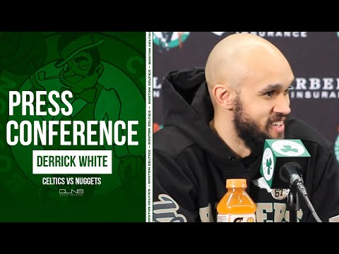 Derrick White on MVP Chants: I Love the Boston Fans | Celtics vs Nuggets Postgame Interview