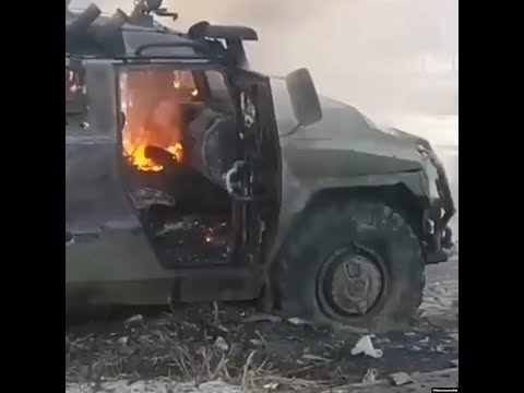 Phone Video Shows Russian Troops Firing In Kharkiv