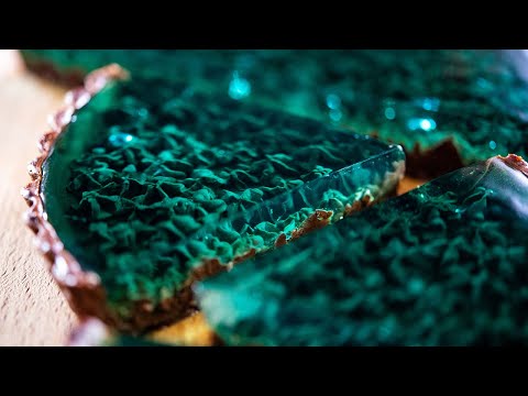 How to make &quot;Emerald marine Chocolate mint tart&quot;