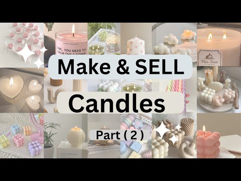 Start Your Own Profitable Candle Making Business! How to make Candles at home 