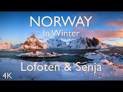 Norway Lofoten Senja Winter 4K