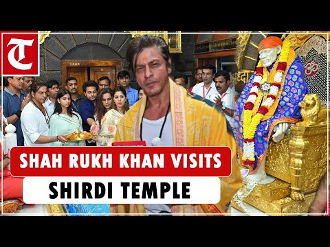 After Vaishno Devi, Shah Rukh Khan visits Shirdi Temple to seek blessings ahead of Dunki release