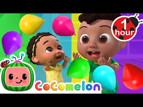 Rainbow Color Balloon Song with Cody | CoComelon Nursery Rhymes &amp; Kids Songs