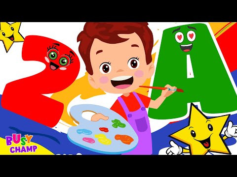 ABC and 123 Learning Videos For 3 Year Olds | Learning Videos For Toddlers | Learn Shapes And Colors