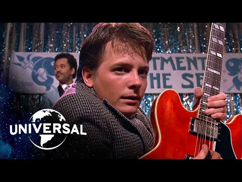 Back to the Future | Marty McFly Plays &quot;Johnny B. Goode&quot; and &quot;Earth Angel&quot;