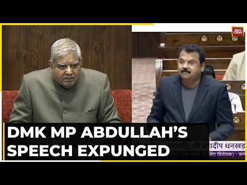 Watch: RS Chairman Jagdeep Dhankhar Slams DMK MP Mohamed Abdulla's Race Remark On Kashmiri People