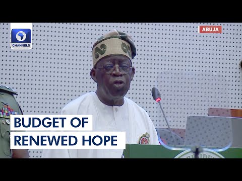 [FULL SPEECH] Tinubu Presents 2024 'Budget Of Renewed Hope'