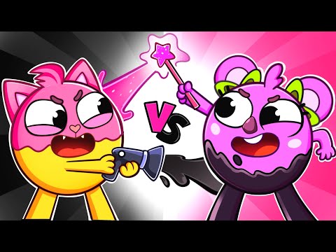 Pink Or Black Song 🩷🖤 + More Funny Kids Songs 😻🐨🐰🦁 And Nursery Rhymes by Baby Zoo