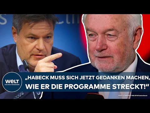 KARLSRUHE: Paukenschlag! &amp;quot;Habeck muss sich jetzt Gedanken machen, wie er die Programme streckt!&amp;quot;