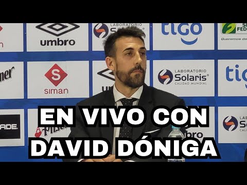 EN VIVO: Presentaci&oacute;n del Nuevo DT de El Salvador: David D&oacute;niga Lara