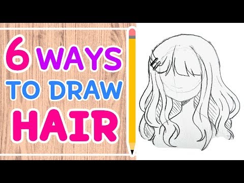 ☆ HOW TO DRAW 6 HAIRSTYLES || Easy Tutorial! ☆