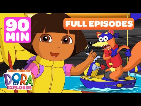 Dora FULL EPISODES Marathon! ➡️ | 4 Full Episodes - 90 Minutes! | Dora the Explorer