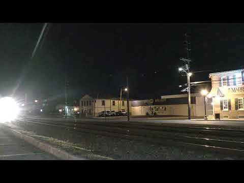 NJT WASH TRAIN PASSING RIVERSIDE 10-26-23