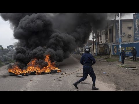 Opposition protesters clash with police in Kinshasa after partial results released