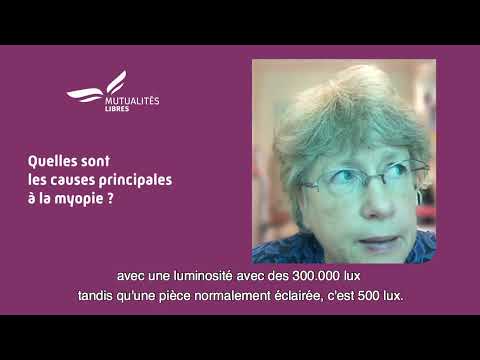 Quelles sont les causes principales &agrave; la myopie ?