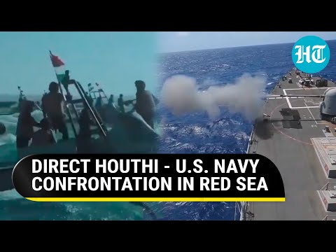 Houthis Launch Attack Drones At US Warship; America Responds | War Breaking Out In Red Sea? | Israel