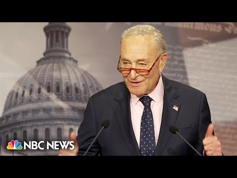 BREAKING: Schumer announces passage of funding bill preventing shutdown