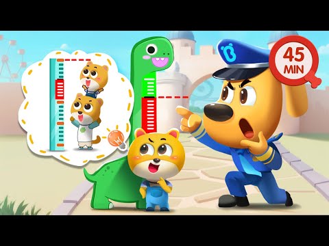 Amusement Park Safety?| Play Safe | Safety Tips | Cartoon for Kids | ?Sheriff Labrador