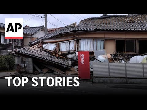 Japan earthquakes, Israel-Hamas war | AP Top Stories