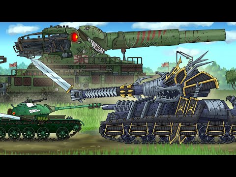 We will send the Japanese Dora against the KV-44! - Cartoons about tanks