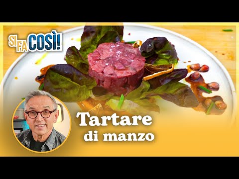 Tartare di manzo - Si fa cos&igrave; | Chef BRUNO BARBIERI