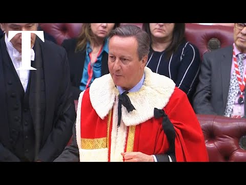 LIVE: David Cameron takes questions in the House of Lords