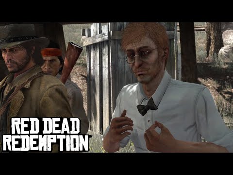 All Professor MacDougal cutscenes in 4k Red Dead Redemption