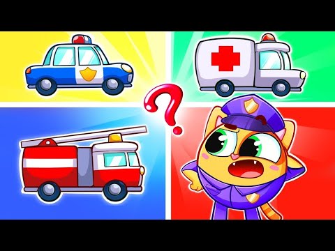 Our Heroes Song 🚔 🚒 🚑 | Funny Kids Songs and Nursery Rhymes by Baby Zoo Story