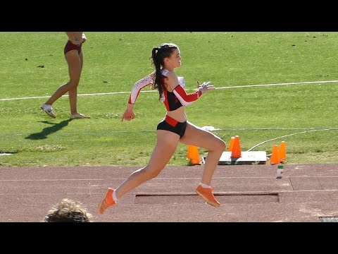 Carmen Schaub (GER) Long Jump 607 cm Qualification Group A Jerusalem 2023