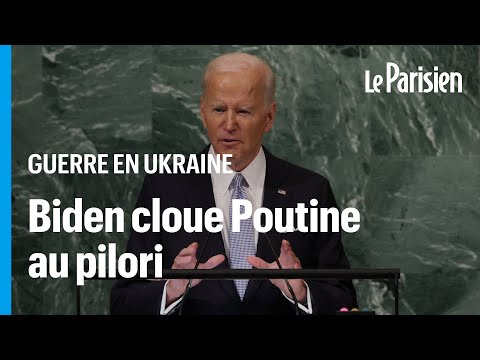 Biden : Poutine veut &laquo;an&eacute;antir le droit de l&rsquo;Ukraine &agrave; exister&raquo;