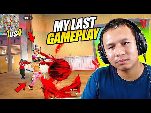 My Last Free Fire Gameplay 😊 of 2023 - Tonde Gamer