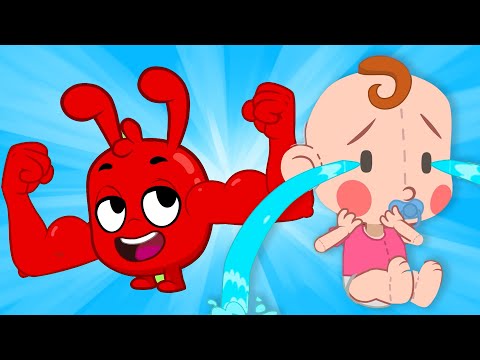 Mila &amp; Morphle Literacy | Giant Baby Sitting | Cartoons with Subtitles