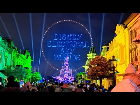 New Disneyland Paris Electrical Sky Parade | Full Video