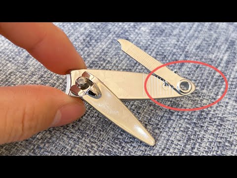 Nail Clippers small round hole ， Life Hacks