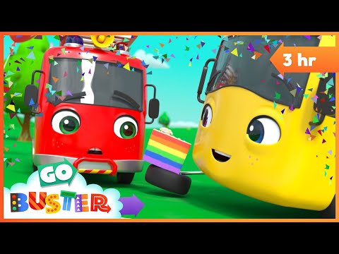 Buster Saves His Friends | Go Buster - Bus Cartoons &amp; Kids Stories