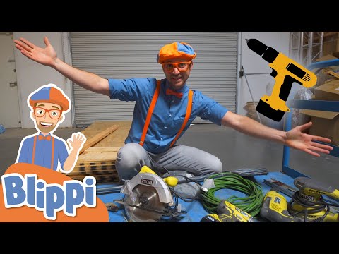 Blippi Learn about Tools! | Learning Tools For Kids | Educational Videos For Toddlers