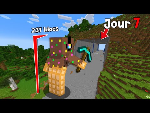 Je dois finir Minecraft mais je grandis chaque Secondes..