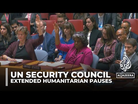 UN Security Council adopts resolution for &amp;lsquo;humanitarian pauses&amp;rsquo; in Gaza