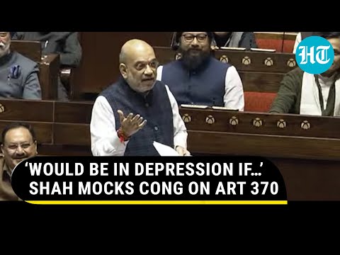 Amit Shah Roasts Cong After SC's Art 370 Verdict; &lsquo;Wouldn&rsquo;t Attend Parl For A Month If&hellip;&rsquo; | Watch