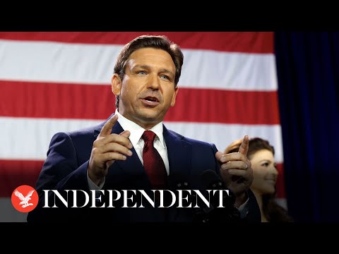 Live: Ron DeSantis holds campaign rally on day of Iowa caucus amid sub-zero temperatures